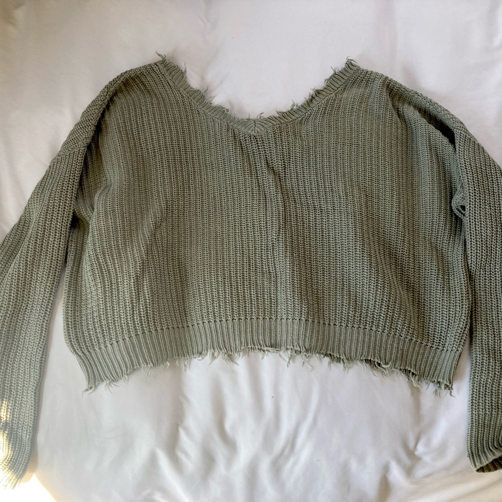 Jessica Simpson Distressed Sweater